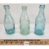 Image 1 : LOT OF 3 - EMBOSSED BOTTLES - INCL H. W. BILTON, IMPERIAL & H.T. SMITH SODA WATER