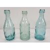 Image 3 : LOT OF 3 - EMBOSSED BOTTLES - INCL H. W. BILTON, IMPERIAL & H.T. SMITH SODA WATER