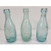 Image 3 : LOT OF 3 - EMBOSSED BOTTLES - INCL BEAVER & IMPERIAL SODA WATER WORKS 