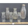 Image 3 : LOT OF 6 - MISC EMBOSSED DAIRY BOTTLES - INCL SILK SCREEN POTT'S BROS, ETC.