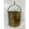Image 2 : LOT OF 3 - BRASS BUCKET, SKOKING PUMP & POT