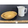 Image 2 : LOT OF 3 - GREEN & CO BOWLS - IRONSTONE PITCHER