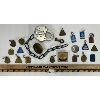 Image 1 : JOB LOT - DOG TAGS - DOMINION EXPRESS CAP PIN - DISTRIBUTOR PIN, ETC.