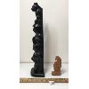Image 3 : LOT OF 2 - CARVED TOTEMS 