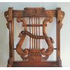 Image 3 : ORNATE CARVED MUSICIANS CHAIR 