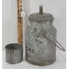 Image 4 : CPR GALVANIZED WATER CAN W/ CUP