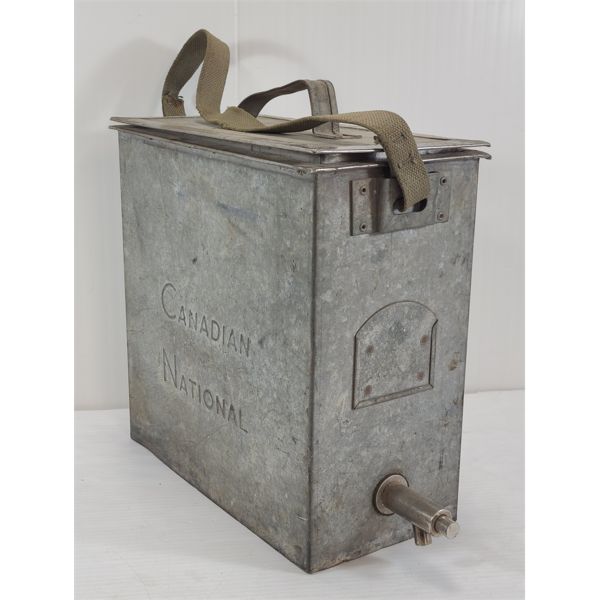 CANADIAN NATIONAL GALVANIZED WATER DISPENSER