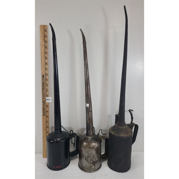 LOT OF 3 - OILERS - INCL GNR & CNR