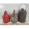 Image 4 : LOT OF 3 - OIL CANS - INCL CPR 