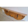 Image 3 : LOT OF 2 - PINE DISPLAY SHELF & CHAIR - SEE ALL PICS