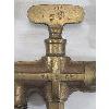 Image 3 : LOT OF 3 - BRASS & CAST IRON BARREL TAPS & NOZZLES