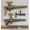 Image 6 : LOT OF 3 - BRASS & CAST IRON BARREL TAPS & NOZZLES