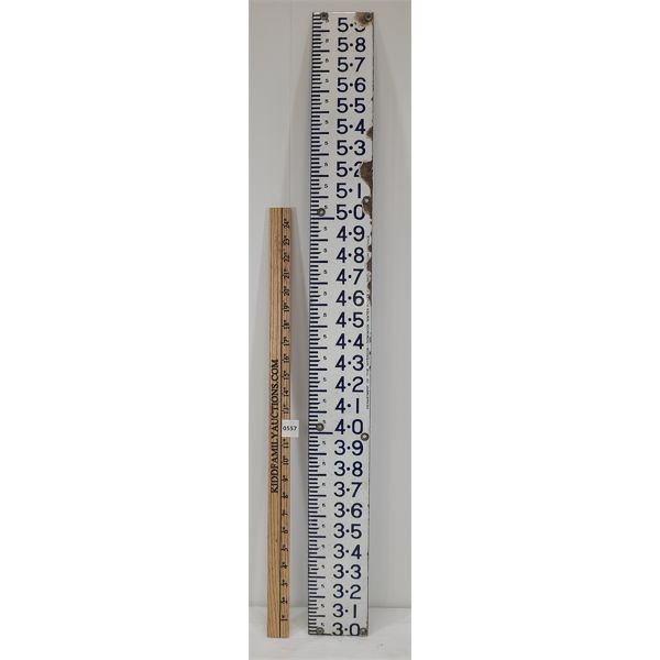 DOMINION WATER POWER - PORCELAIN WATER LEVEL MEASURE