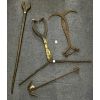 Image 2 : JOB LOT - ANTIQUE TOOLS - INCL CNR TWO MAN TIE MOVERS, ETC. - SEE ALL PICS 