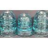 Image 3 : LOT OF 5 - MISC INSULATORS - INCL TCR, EDR & CANADIAN PACIFIC RY CO, ETC.