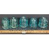 Image 4 : LOT OF 5 - MISC INSULATORS - INCL TCR, EDR & CANADIAN PACIFIC RY CO, ETC.