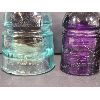 Image 2 : LOT OF 5 - MISC INSULATORS - INCL BTC MONTREAL, HEMINGRAY & HBR, ETC.