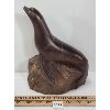 Image 4 : CARVED SEAL SCULPTURE