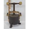Image 3 : BRASS & CAST ANTIQUE FRUIT (?) PRESS