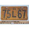 Image 1 : 1942 ONTARIO LICENSE PLATE
