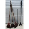 Image 1 : LOT OF 5 - RAILROAD TOOLS - INCL CNR RAIL GAUGE, CPR BROOMS, ETC. 