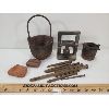 Image 1 : JOB LOT - SMELTERS POTS - SQUARE NAILS - ETC 