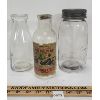 Image 1 : LOT OF 3 - BOTTLES & JAR - JOHN BULL PICKLES, WATERLOO DAIRY, ETC