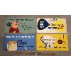 Image 1 : LOT OF 4 - 1950's ADVERTISING SAMPLE BOARDS - NATURAL GAS