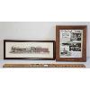 Image 1 : LOT OF 2 - FRAMED CANADIAN PACIFIC POSTER & PRINT