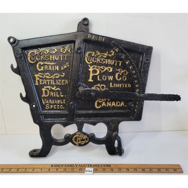 COCKSHUTT DRILL END - BRANTFORD, ONTARIO