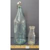 Image 3 : LOT OF 2 - EMBOSSED BOTTLES - INCL MAPLE DAIRY & HUDOR WATER CO.
