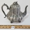 Image 4 : 1864 JD & S PEWTER TEA POT