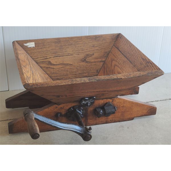 PRIMITIVE GRAPE CRUSHER