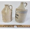 Image 2 : LOT OF 2 - MICHIE & CO. & S. S. PIERCE CO. - MERCHANT STONEWARE JUGS