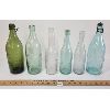 Image 1 : LOT OF 6 - EMBOSSED BOTTLES - INCL PILGRIM BROS., L. KUNTZ PARK BREWERY, LANG'S, ETC