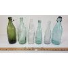 Image 2 : LOT OF 6 - EMBOSSED BOTTLES - INCL PILGRIM BROS., L. KUNTZ PARK BREWERY, LANG'S, ETC