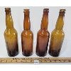 Image 3 : LOT OF 4 - EMBOSSED CARLING BOTTLES 