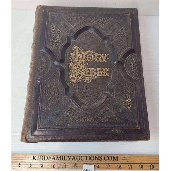 1880 "THE HOLY BIBLE"