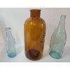 Image 4 : LOT OF 3 - EMBOSSED EAST MAN KODAK CO. & J. J. MCLAUGHLIN HYCEIA BOTTLES 