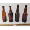 Image 2 : LOT OF 4 - EMBOSSED BOTTLES - INCL WM. SCHWAN & H. KUNTZ, ETC.