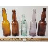 Image 1 : LOT OF 5 - EMBOSSED BOTTLES - INCL GRANT'S SPRING BREWERY, THE CALCUTT BREWING & MALTING CO. 