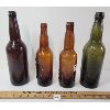 Image 2 : LOT OF 4 - EMBOSSED BOTTLES - INCL COPLAND BREWING CO., RED CROSS BREWERY, ETC.