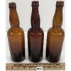Image 3 : LOT OF 3 - O'KEEFE EMBOSSED AMBER BLOB TOP BOTTLES