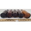 Image 6 : LOT OF 5 - EMBOSSED AMBER BLOB TOP BOTTLES - PABST, SYLLA-GOODMAN BOTTLING CO., ETC.