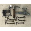 Image 1 : JOB LOT - HAND ADZE - ANTIQUE TRAP - SPIGOT, ETC.