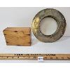 Image 2 : LOT OF 2 - BRASS PORTHOLE COVER & SALT BONELESS CODFISH BOX