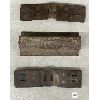Image 2 : LOT OF 3 - TRAIN BRAKE SHOES & TRAIN TRACK