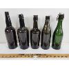 Image 2 : LOT OF 5 - EMBOSSED BREWERY BOTTLES - INCL VICTORIA BREWING CO., ETC