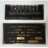 Image 4 : LOT OF 8 - MISC. PLAQUES - INCL CAST IRON PETER REID MILLSTONE BUILDER, BEACH FOUNDRY CO., ETC