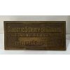 Image 7 : LOT OF 8 - MISC. PLAQUES - INCL CAST IRON PETER REID MILLSTONE BUILDER, BEACH FOUNDRY CO., ETC